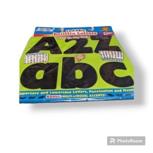 Bulletin Board Letters‎ NEW PACKAGE 165 Characters Numbers Letters ARTSKILLS
